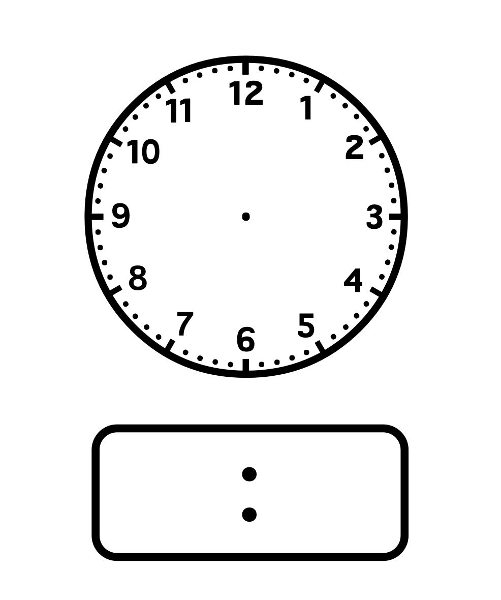 Clock Faces (5 Options)