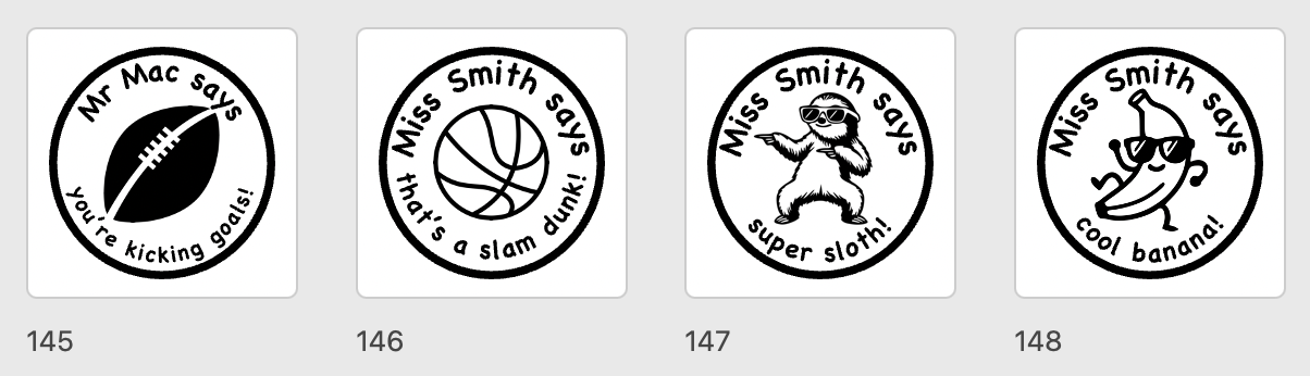 Lanyard + 2 Stamps Bundle