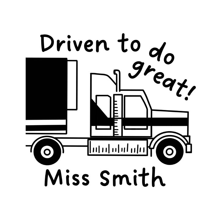 Truck & Cat Stamps