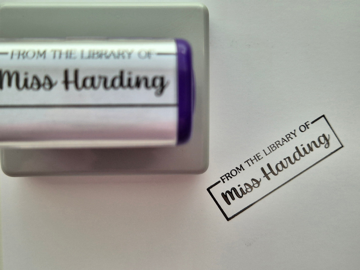 Classroom Library Stamp