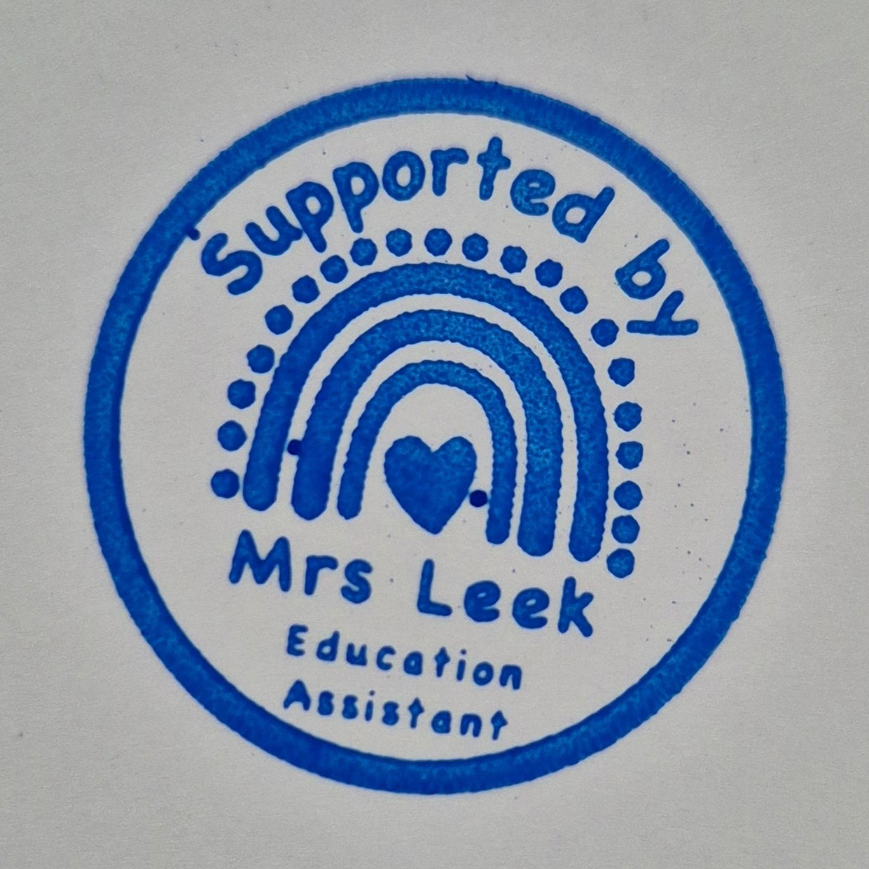 Teacher Aide/Assistant Stamp