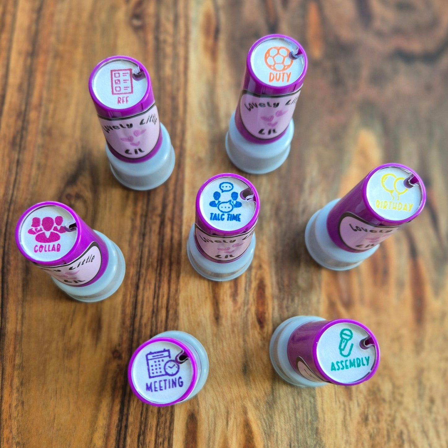 Teacher Diary Stamps