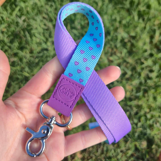 Lavender Love Lanyard