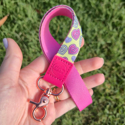 Lemon Hearts Lanyard