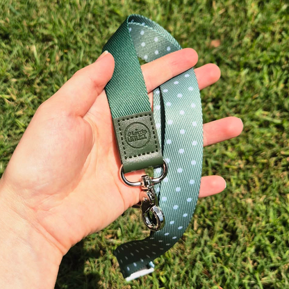 Olive Dots Lanyard