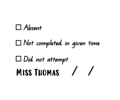 Everyday Teacher Stamp