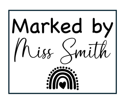 Customisable Rectangular Stamps
