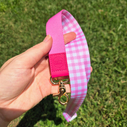 Pink Picnic Lanyard