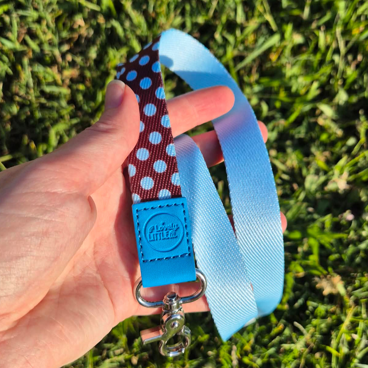 Chic Blue x Choc Lanyard