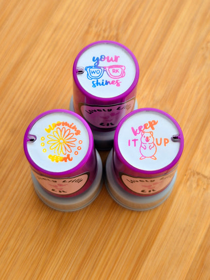 3 Small Stamps Set
